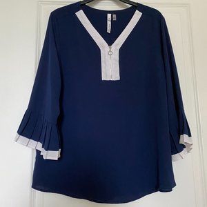 NY COLLECTION WOMEN'S BLOUSE